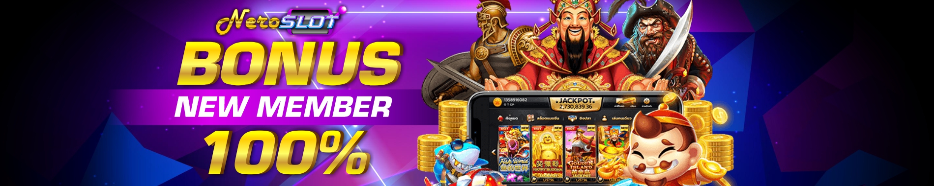 Slot Bonus New Member 100%